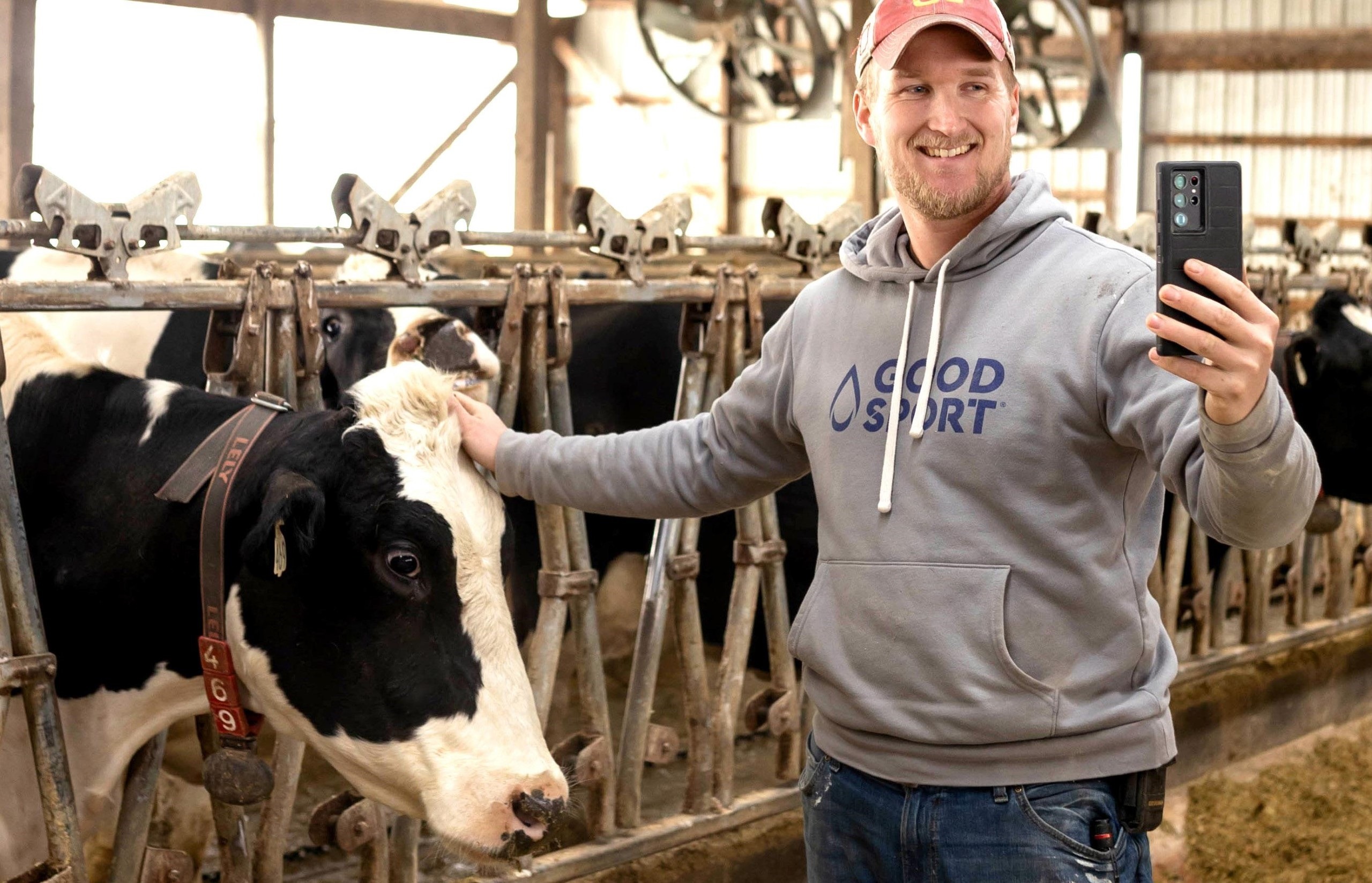 Iowa dairy farmer connects with thousands of TikTok users