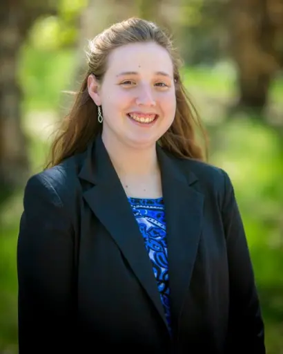 Dairy princess candidate Ashley Maus.