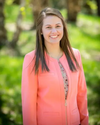 Dairy princess candidate Catherine Thompson.