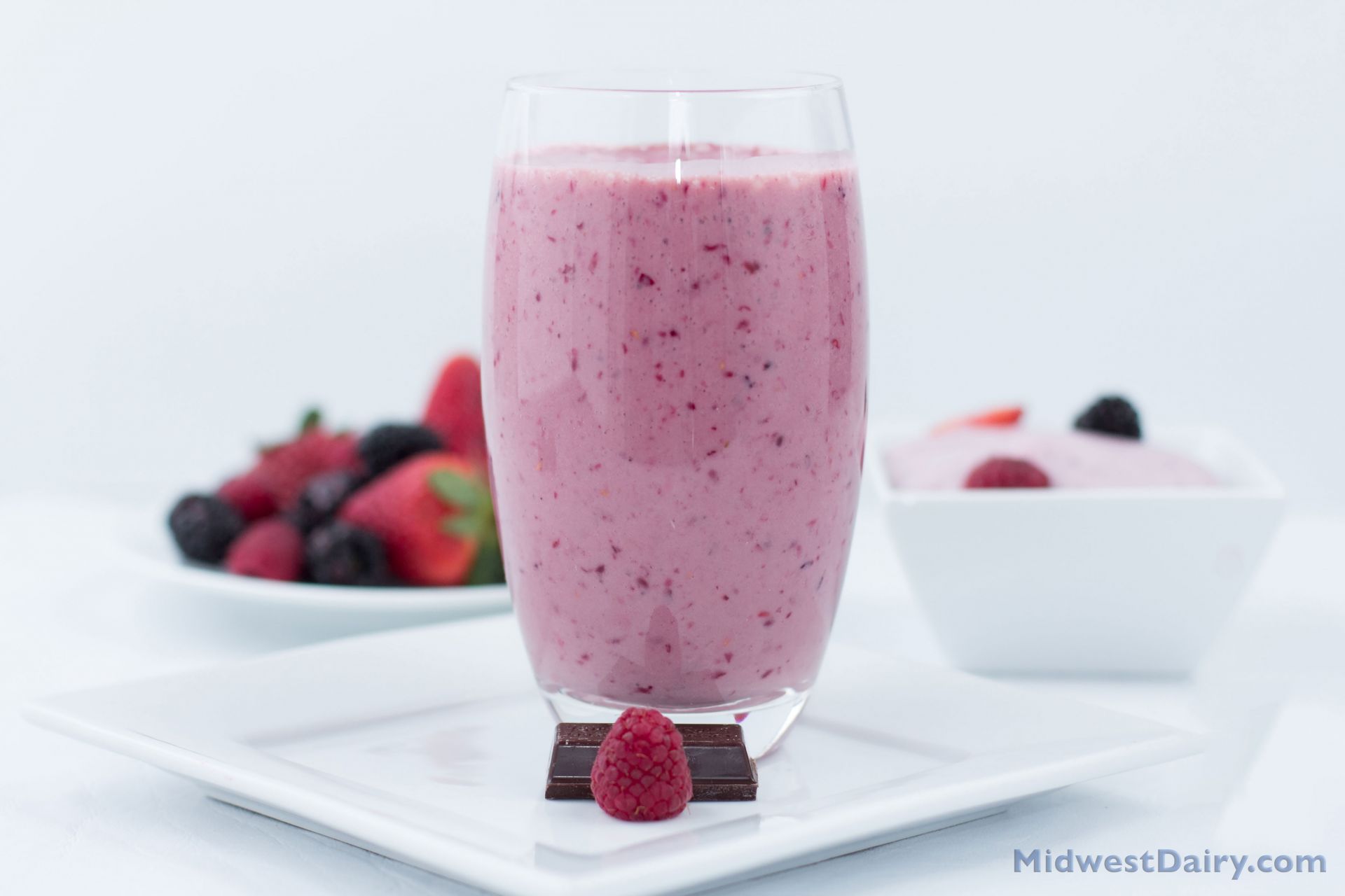 Chocolate Berry Smoothie Recipe Midwest Dairy