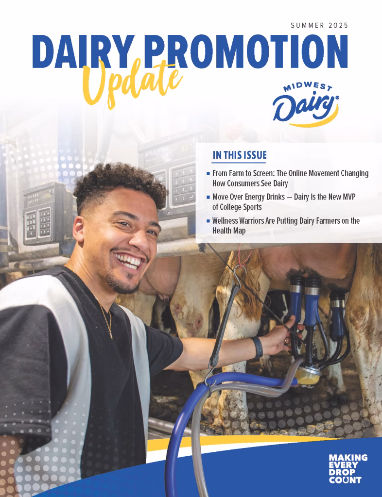 Front cover of Summer 2025 Dairy Promotion Update