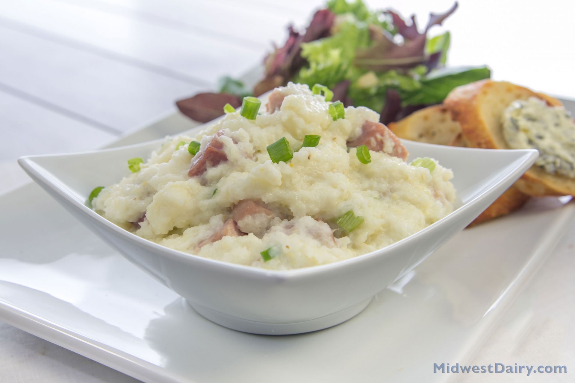 Ham and Cheese Grits Midwest Dairy