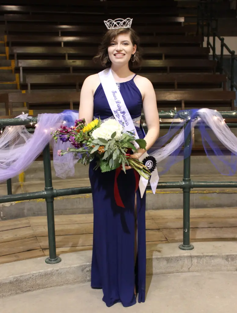 Iowa Dairy Princess Julie Hammerand