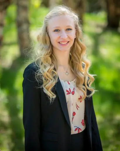 Dairy princess candidate Laura Grimm.