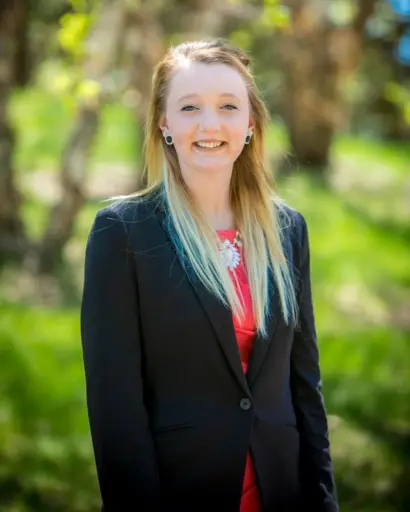 Dairy princess candidate Megan Hollermann.