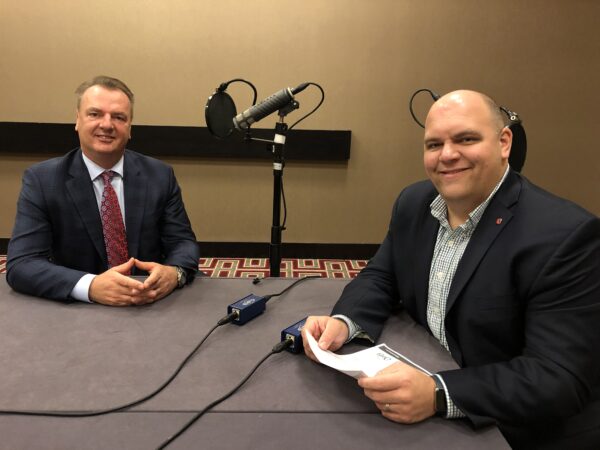 Dairy on the Air host Andy Vance interviews Dr. Frank Mitloehner.