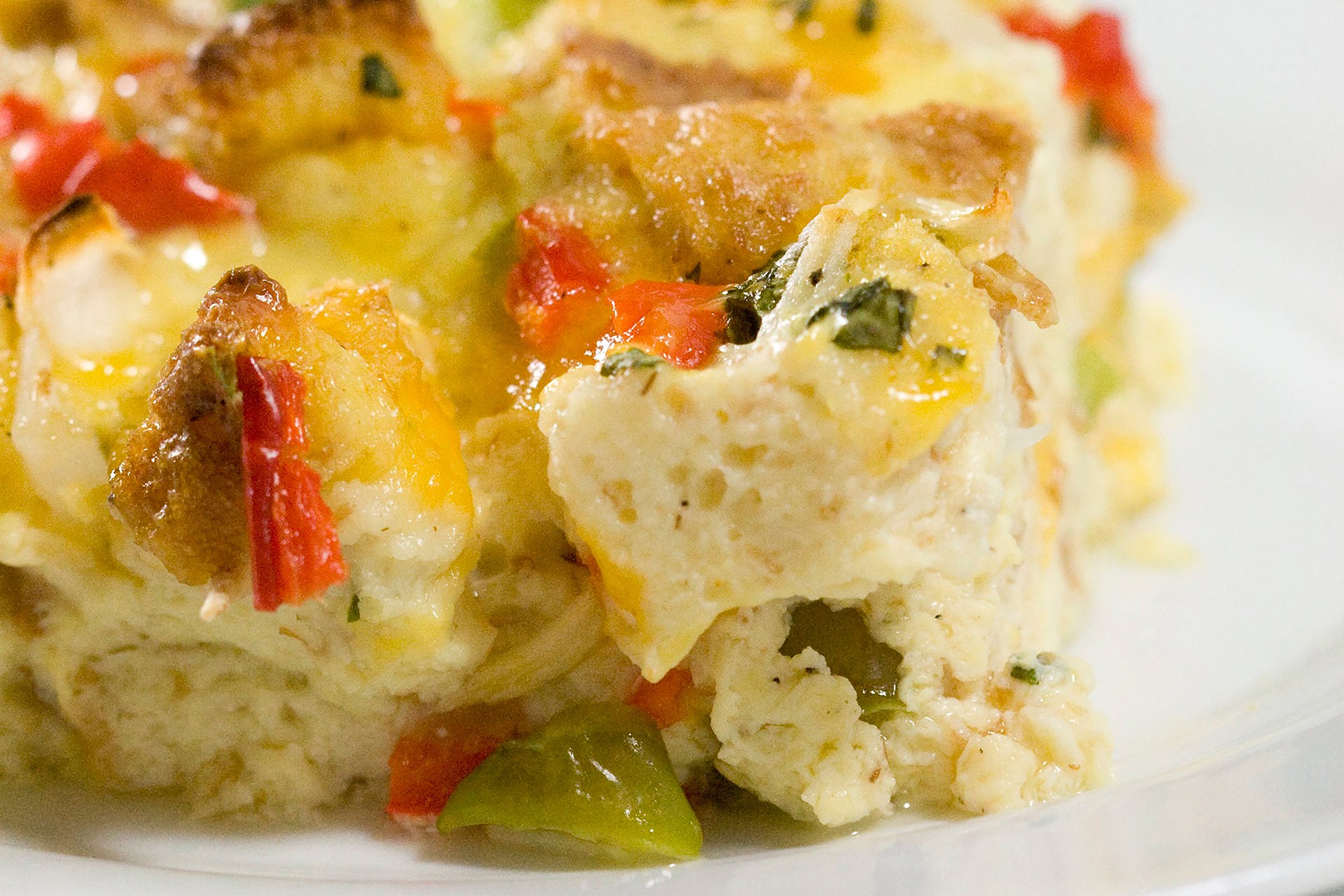 Pepper & Egg Brunch Bake Recipe Midwest Dairy