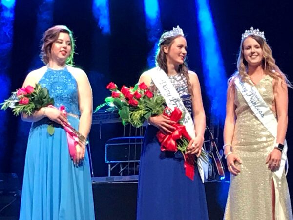 South Dakota dairy princess coronation.