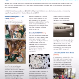 Winter 2025 Dairy Promotion Update preview page