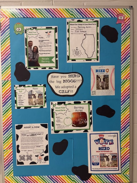 adopt a cow display board 2025