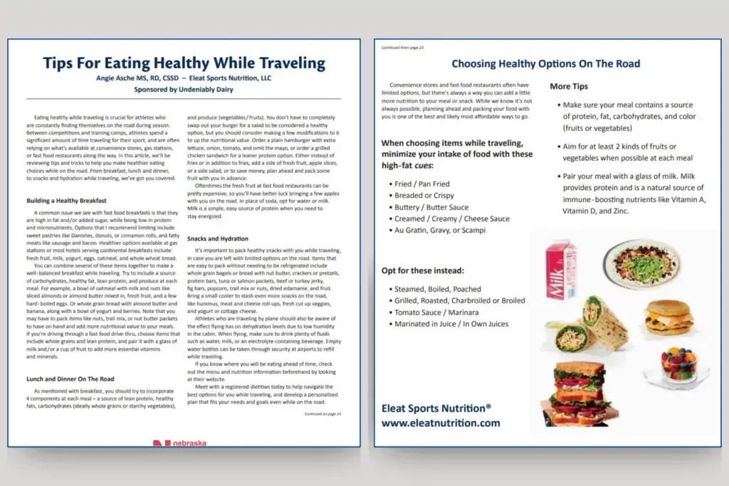 examples of wellness handouts