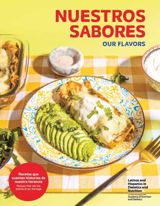 Cover of Nuestros Sabores cookbook