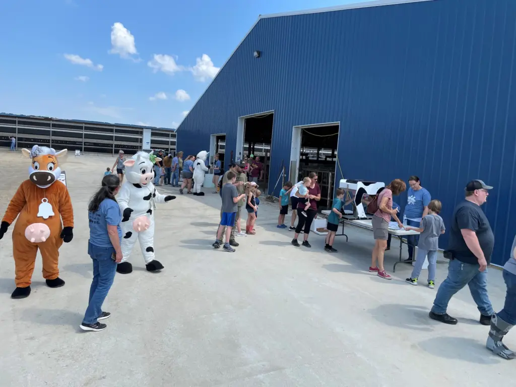 Guests attending dairy fest in South Dakota