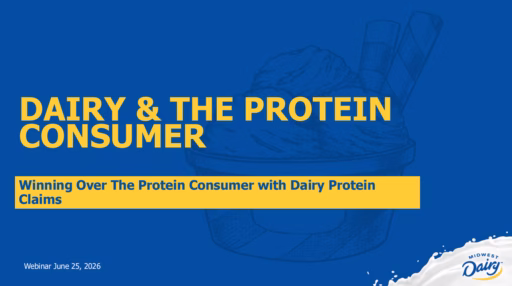 Screenshot of Protein presentation