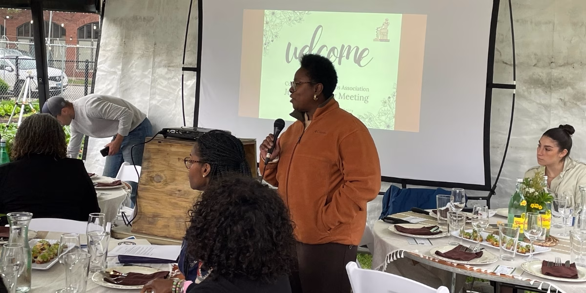 Wellness warrior speaker at event