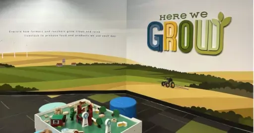 Here We Grow Lincoln Childrens Museum exhibit