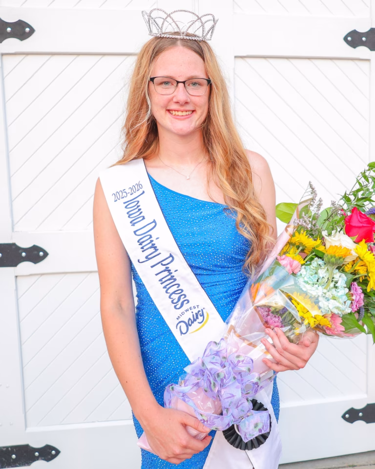 2025-2026 Iowa Dairy Princess Kayla