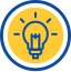 icon of light bulb