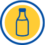 icon of milk bottle