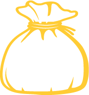 icon of money bag