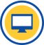 icon of computer screen