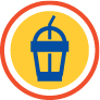 icon of yougurt smoothie
