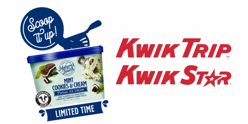 Picture of ice cream from Kwik Trip and Kwik Star