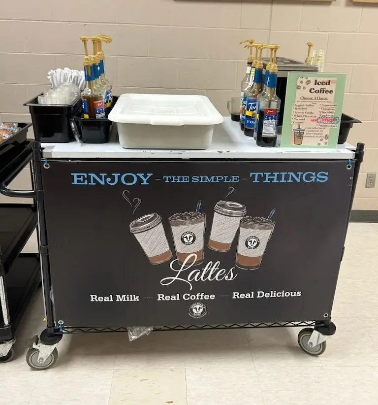 high school coffee cart