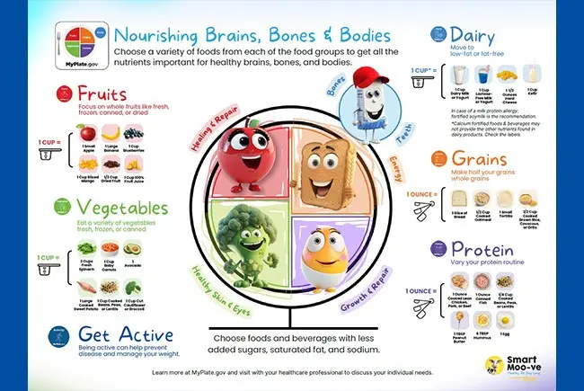 MyPlate Handout Preview