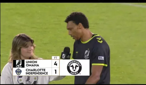 screenshot of Omaha chasers soccer