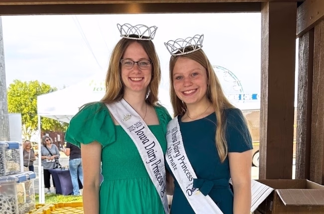 Request an Iowa Dairy Princess 2025