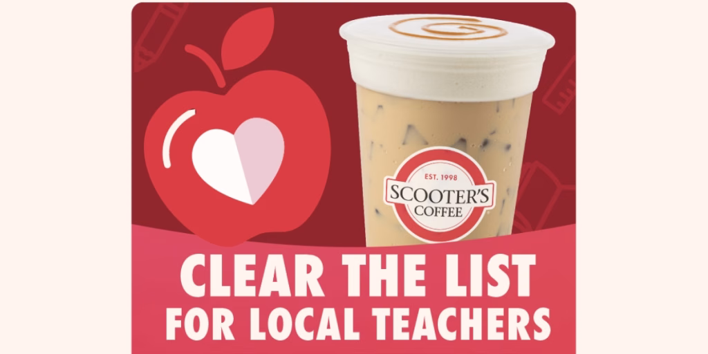 Scooters Coffee promotion