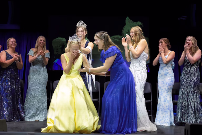 Jena Hanson 73rd Princess Kay of the Milky Way crowning moment