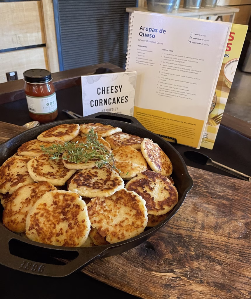 cheese cakes at FNCE event