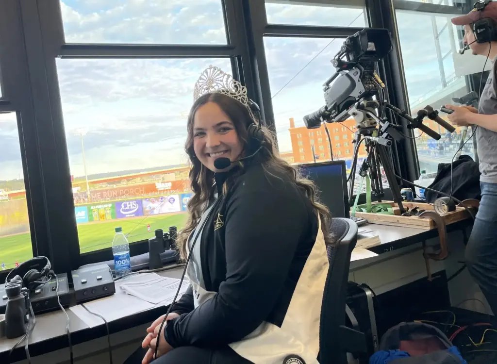 Princess Kay at St. Paul Saints game