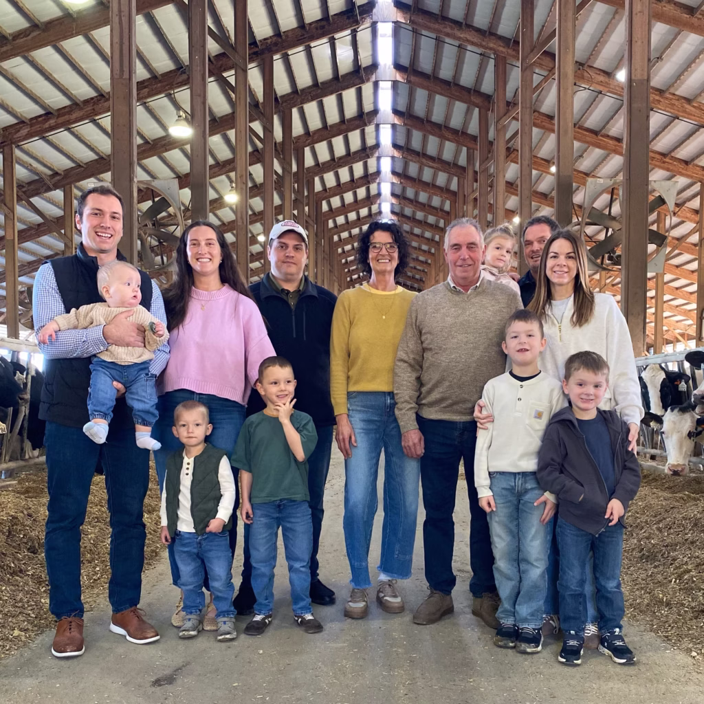 van Bedaf Dairy Family North Dakota