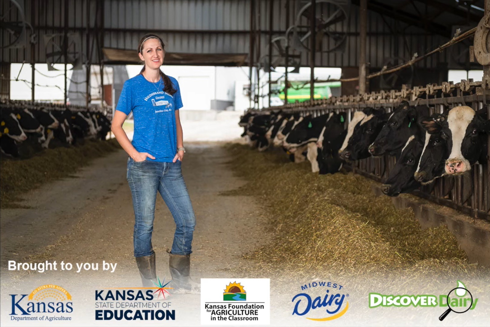 Virtual Farm Tour Kansas Hildebrand Farms Midwest Dairy