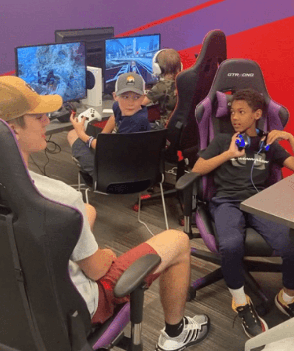 YMCA esports kids